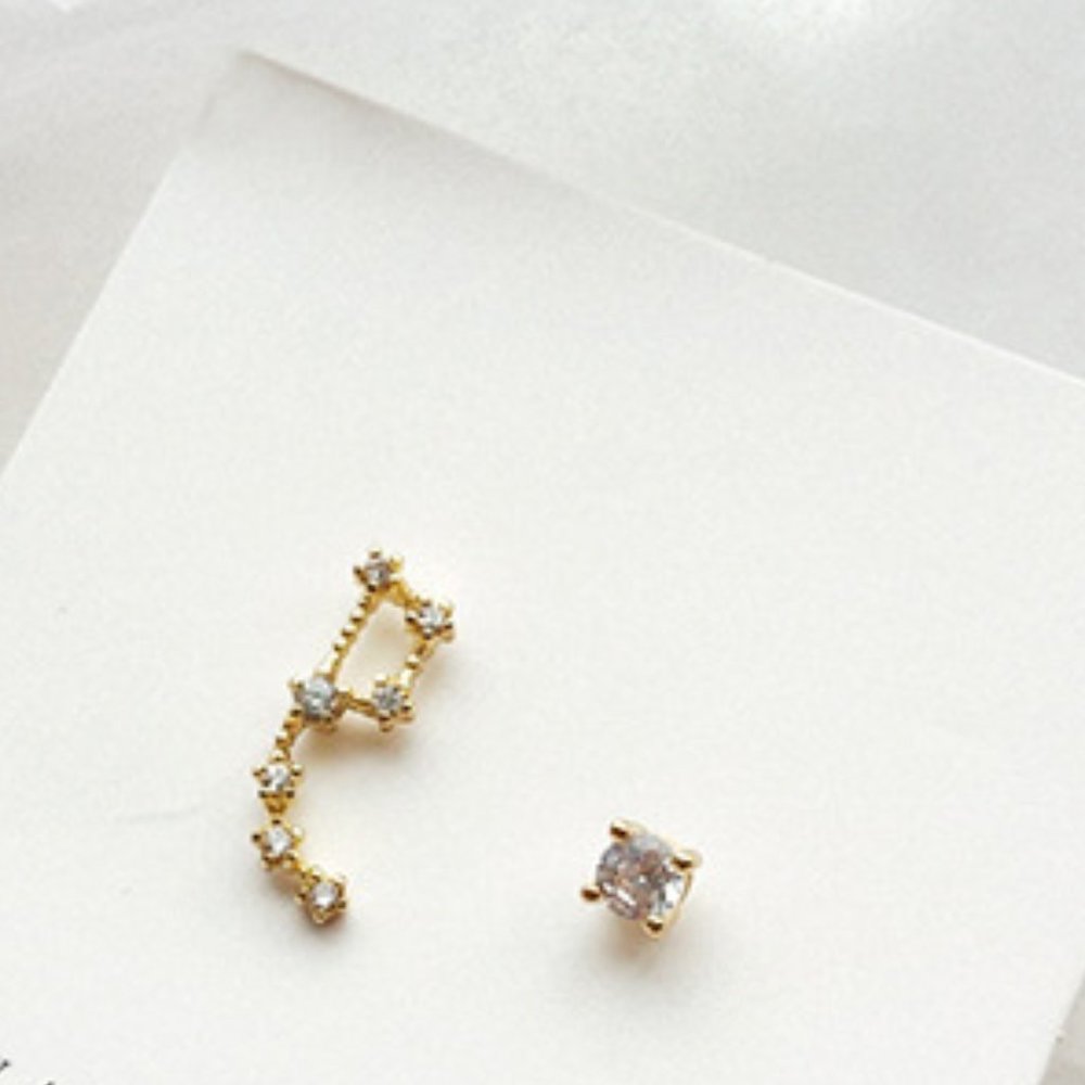 💙💕Last one Polaris North Star Stud Earrings - Picture 4 of 6